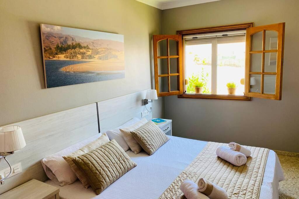 2 Apartments With Private Pool At Villa Diaz Aleman Salobre  Exteriör bild