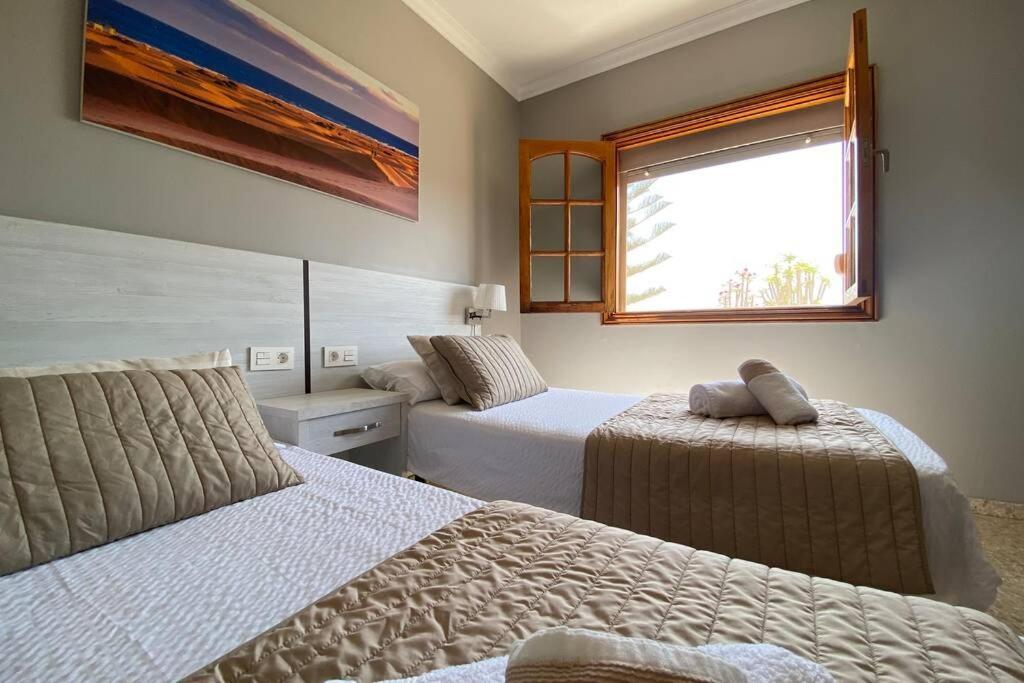 2 Apartments With Private Pool At Villa Diaz Aleman Salobre  Exteriör bild