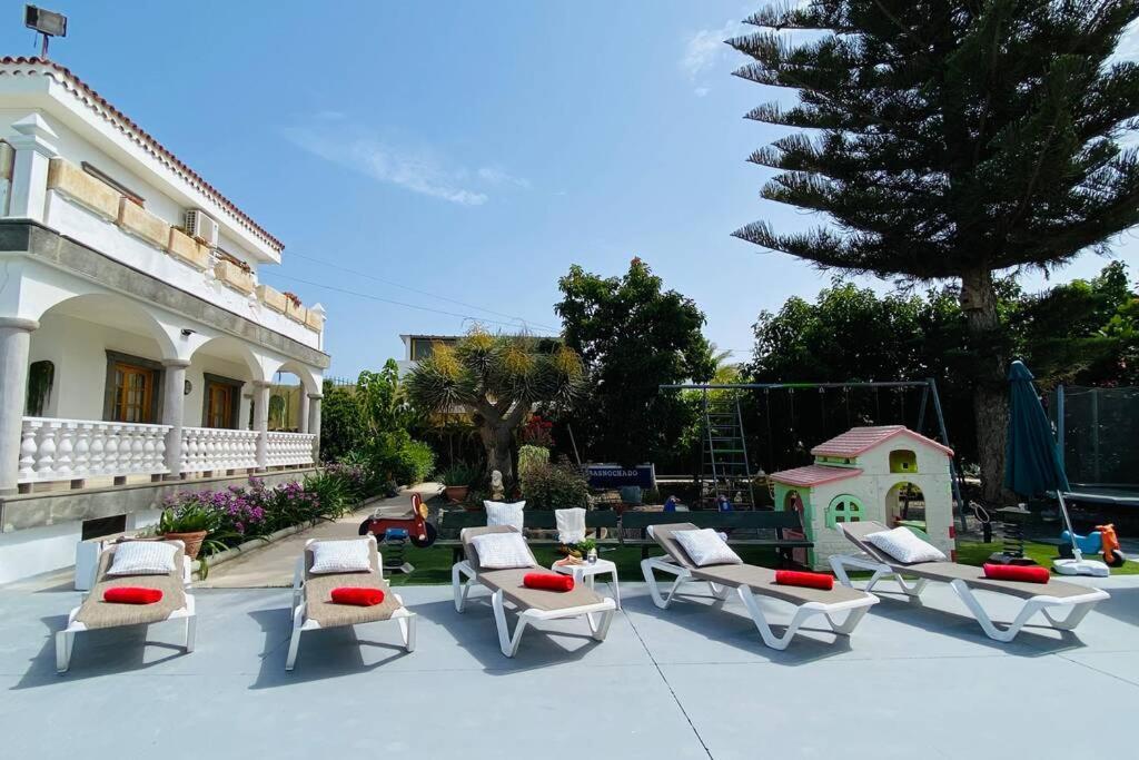 2 Apartments With Private Pool At Villa Diaz Aleman Salobre  Exteriör bild
