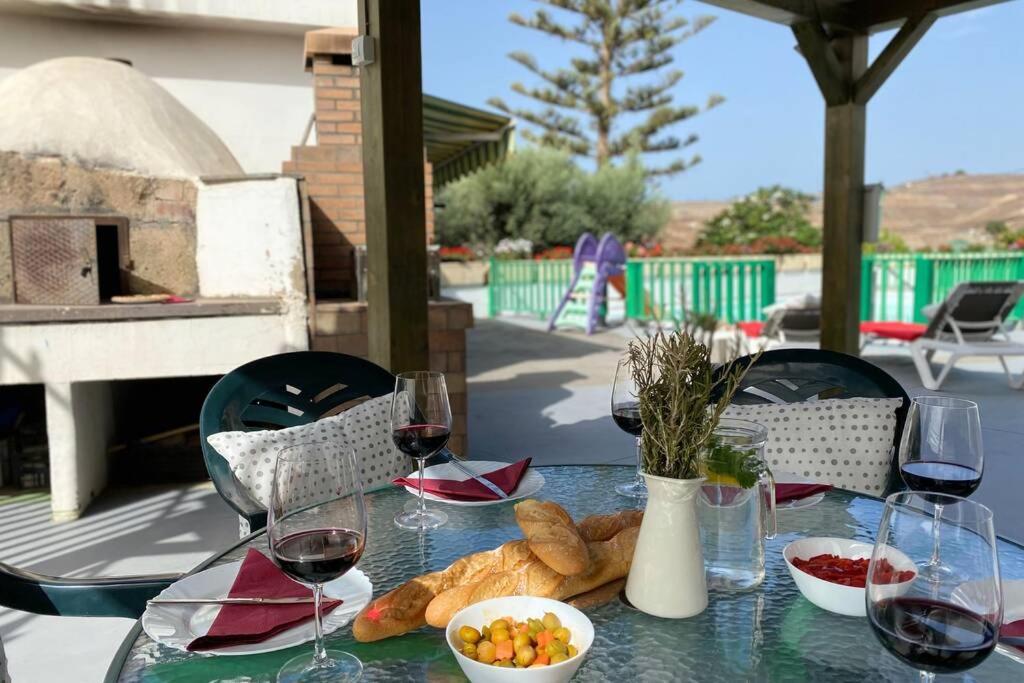 2 Apartments With Private Pool At Villa Diaz Aleman Salobre  Exteriör bild